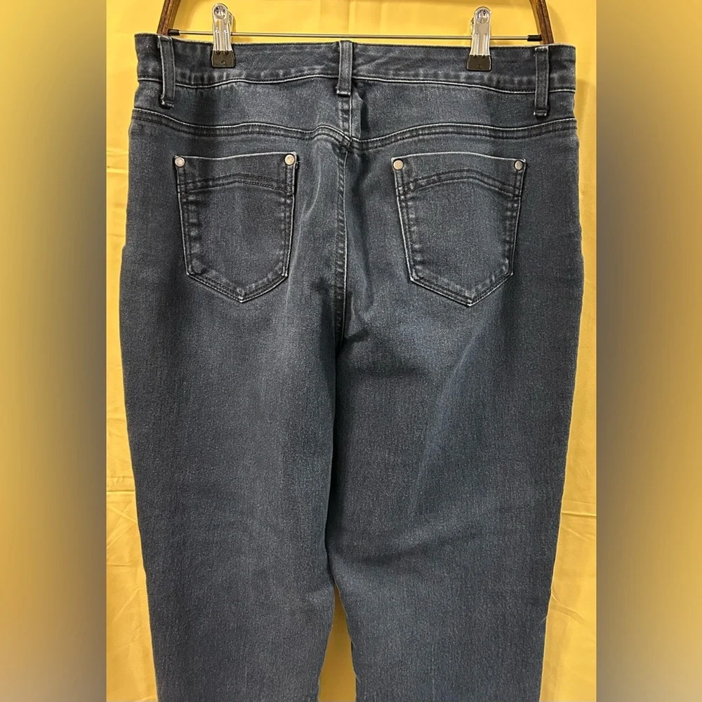Bandolino Women's Dark Blue Skinny Jeans, Women’s, Size 14 - Picture 4 of 6